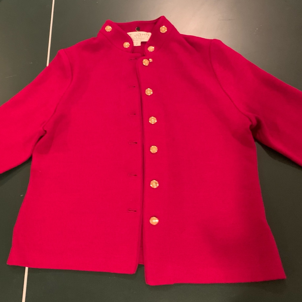 At. John’s Collection knit cardigan